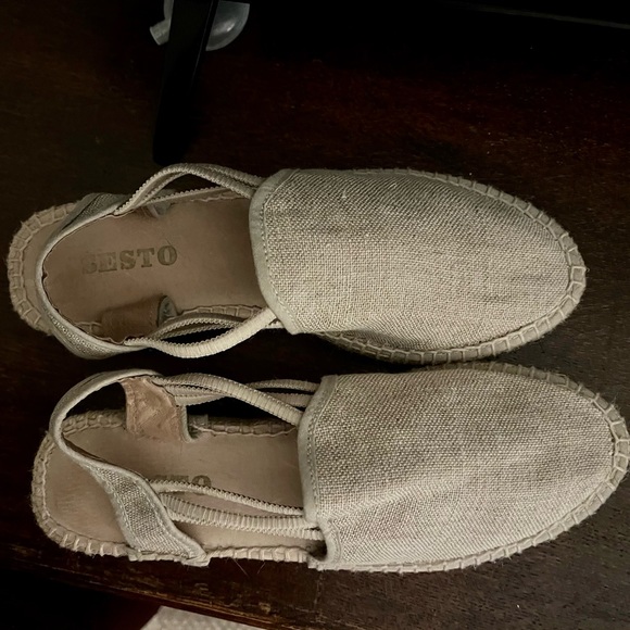 Seating Meucci Espadrille Slingback sandal- Made in Spain - Picture 6 of 6